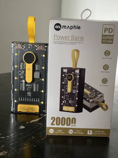 Power bank 65w 20000 mah new with box