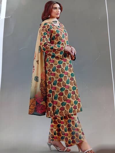 All  Ower dress  with dupatta( 3) piece