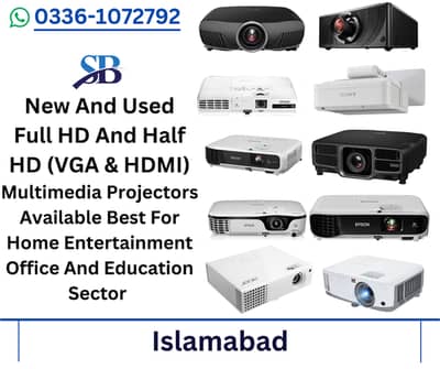 Branded Multimedia Projectors Available For Sale In resonable Prices