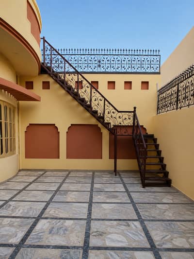 Iron Staircase L Shape External Stairs
