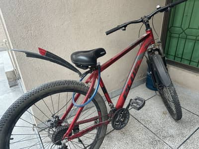 Plus bicycle (Gear cycle) - Mountain bike