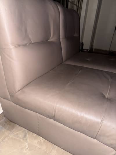 2 seater leather sofa
