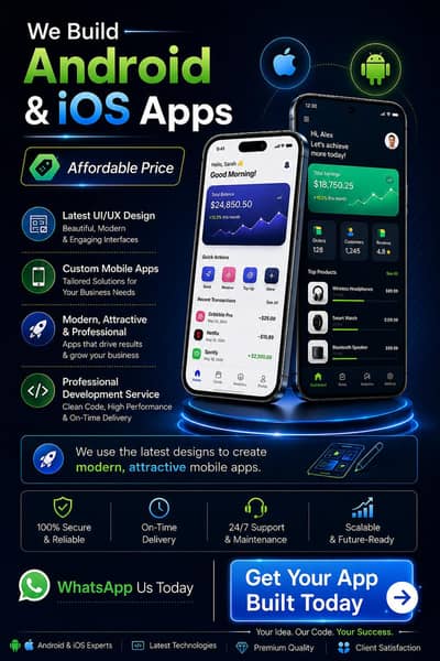 Android app & Websites and Game Development