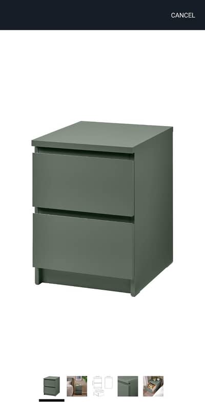 New Ikea Nightstand Drawers (Malm)