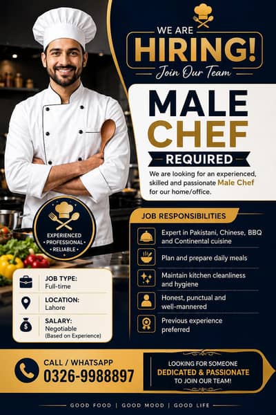 Male Chef