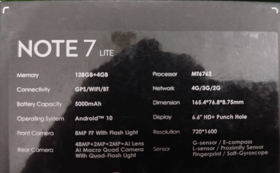 Infinix Note 7 lite 0