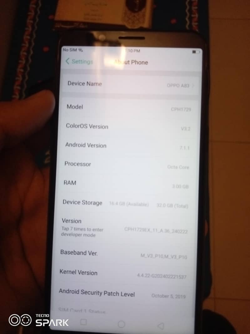OPPO A83 2