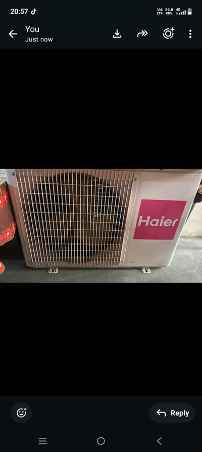 Haier 1.5 ton Ac