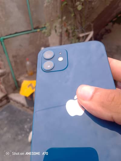 Apple iPhone 12 display change 64 gb wifi single week ha working ok