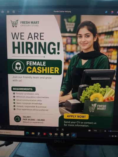 Female Cashier