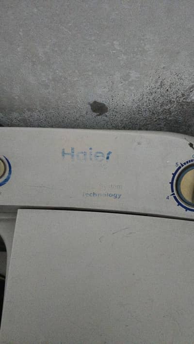 haier Machine manual double