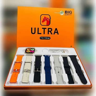 Smart watch | Ultra 7 straps in 1  | display watch