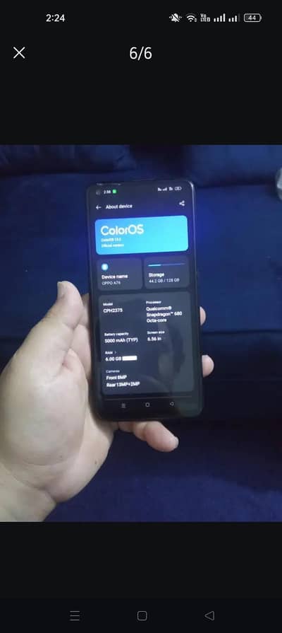 OPPO A76 pta approved exchange possible with non pta iphone