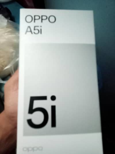 OPPO a5i with original box and charger
