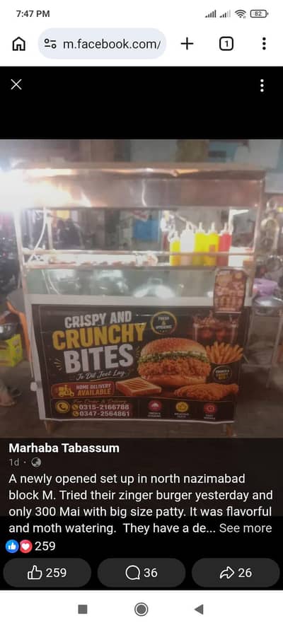 fast food karigar