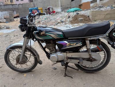 Honda cG 125 dadu number 2013