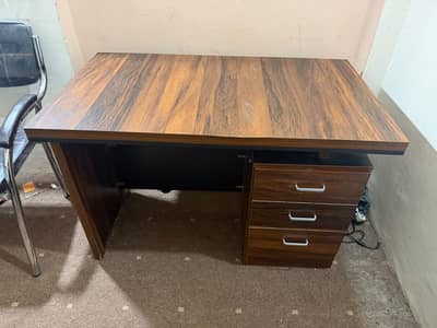 Executive Office Table | 3 Drawer | Excellent Condition