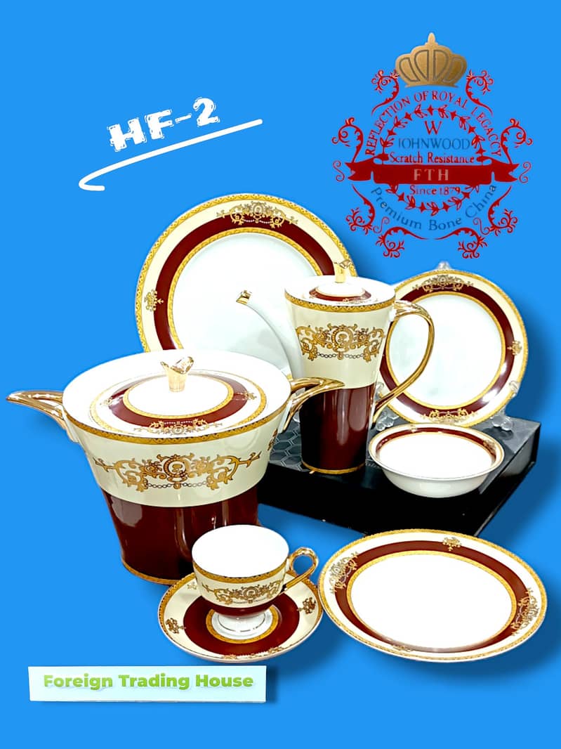 61 PCs Dinner Sets 2