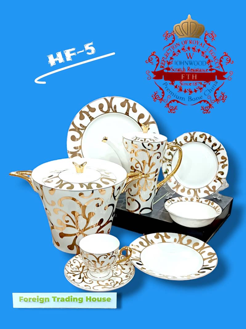 61 PCs Dinner Sets 4