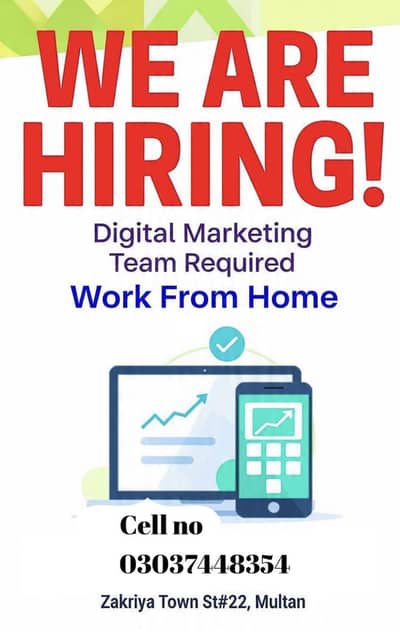 Online work part time and full time hostel ki salholat majood h