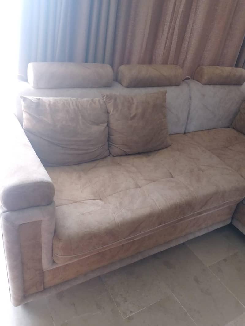 L shape sofa 1