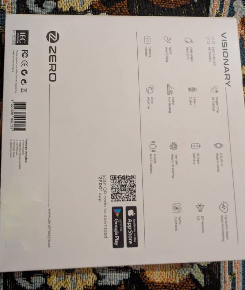 ZERO Visionary Smart Watch 4