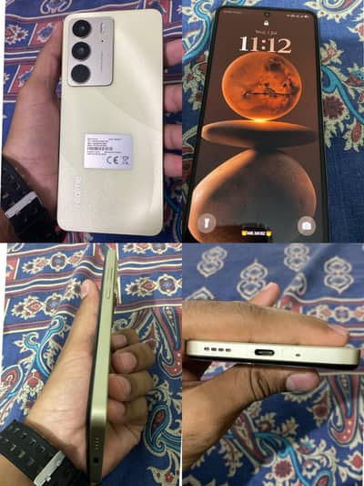 Realme C75 (8+8-256) with box and charger