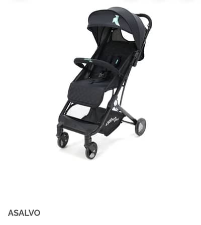 Travel+ Flight Stroller Black Aqua