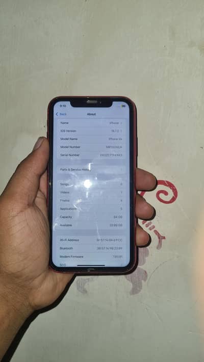 XR Face id Ok Battery 78 no open no repair