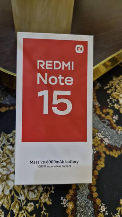 Xiaomi Redmi Note 15