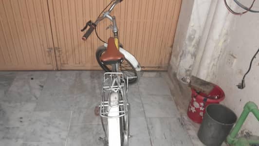 It is  a  used bicycle for sale