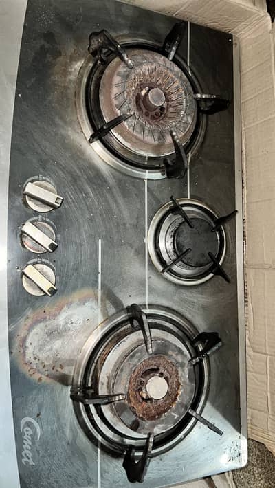 Comet glass stove