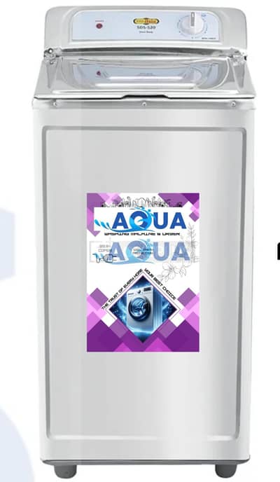 Aqua spin washing machine and dryer
