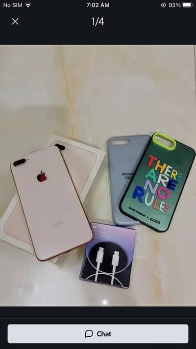 Apple iPhone 8 Plus 256 Gb office pta approved