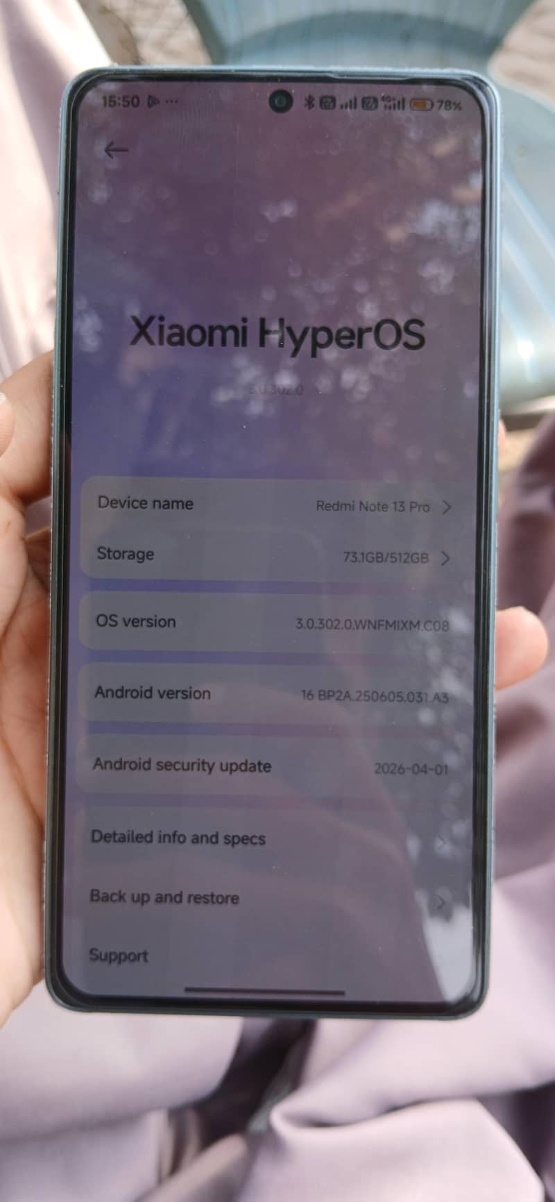 Redmi note 13pro 5