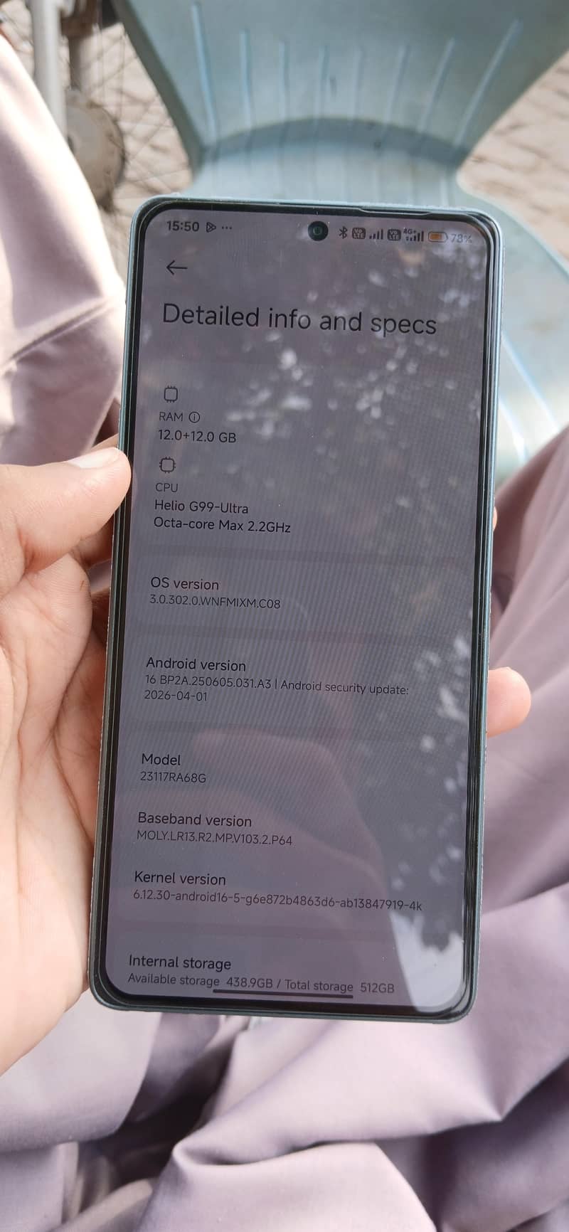 Redmi note 13pro 6