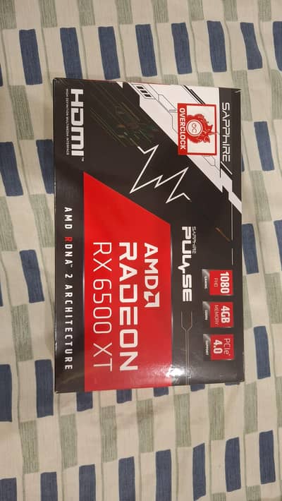 AMD Radeon RX6500XT graphics card
