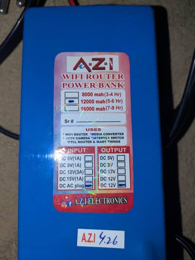 Wifi Router Power bank