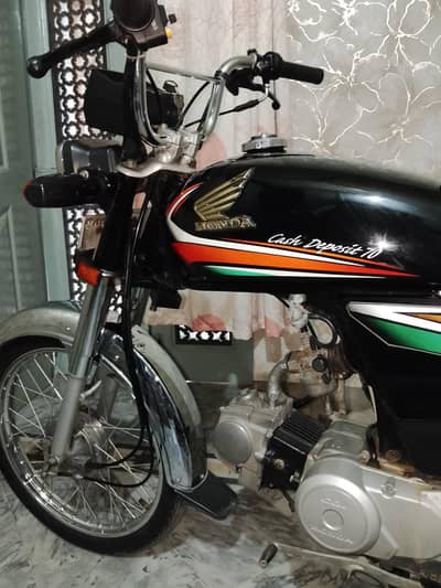 Honda CD70 2015 MODEL total genuine condition 03009667199