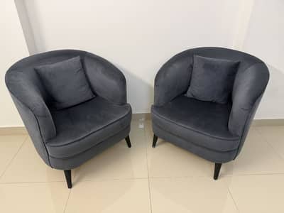 Almost new Office/Coffee Sofa 1 seater x2
