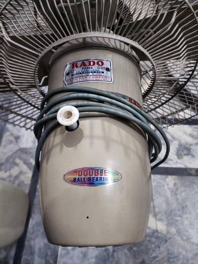 Rado Copper Motor Polyester Fan in Excellent Condition