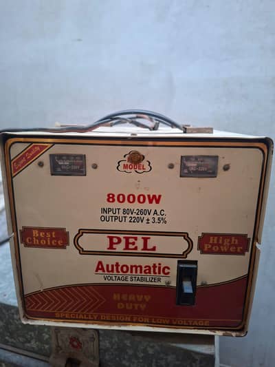 AC Steplizer 8000 watt