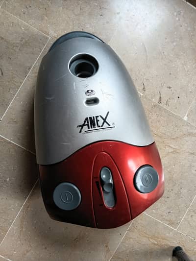 Anex 1500 watt vacuum cleaner With all accessories Perfectly working