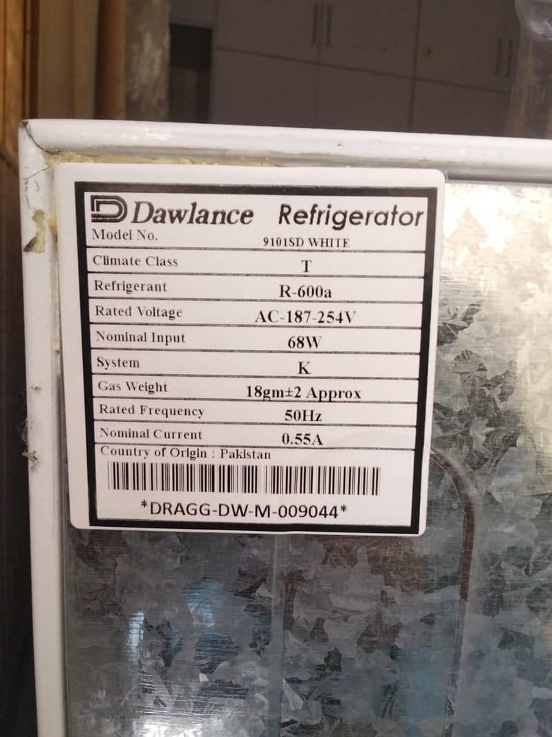 dawlance fridge 7