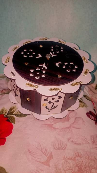 Make storage and jewelry  wooden box