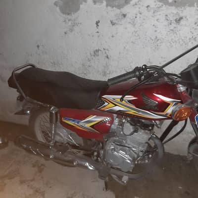 Honda 125 sale km 1510 Chala hua hai price 222000