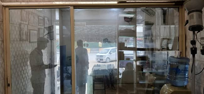 Front glaass and sliding  door