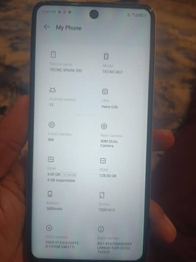 Tecno Spark 20C