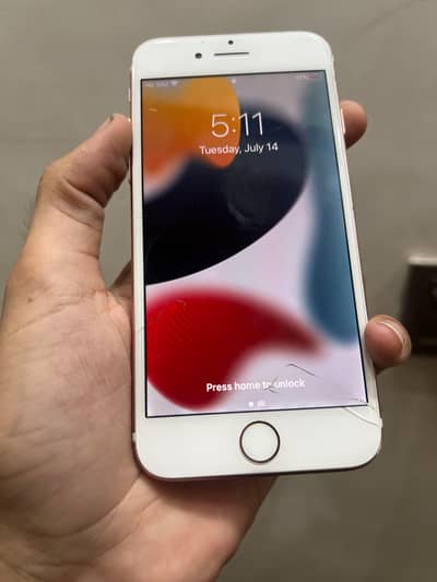 Apple iPhone 7 32 gb bypass front halka sa crack hei touch work all ok