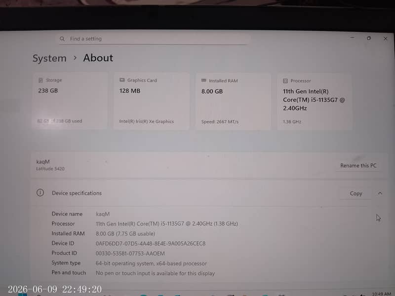 Dell core i5 4